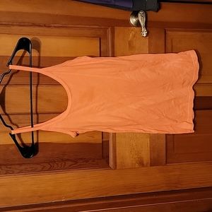 Orange tank top